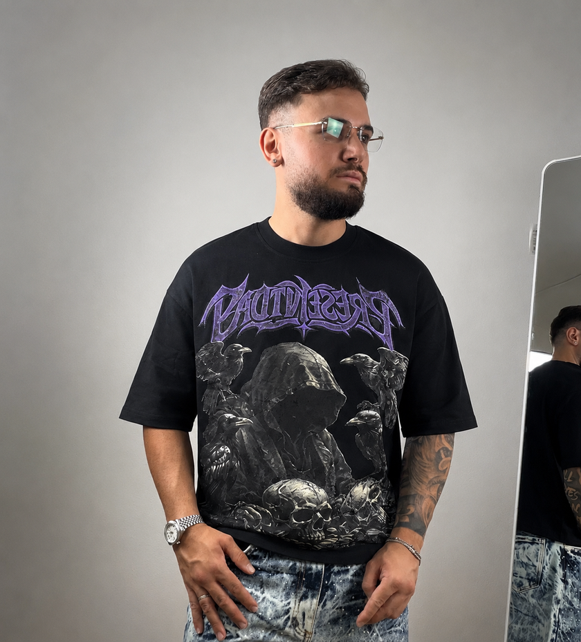 Raven Requiem Black Tee