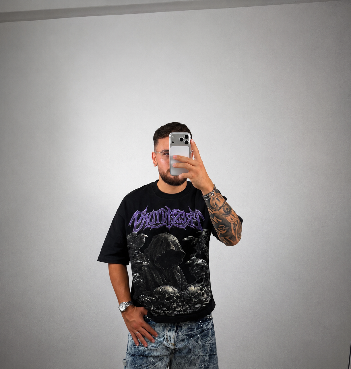 Raven Requiem Black Tee