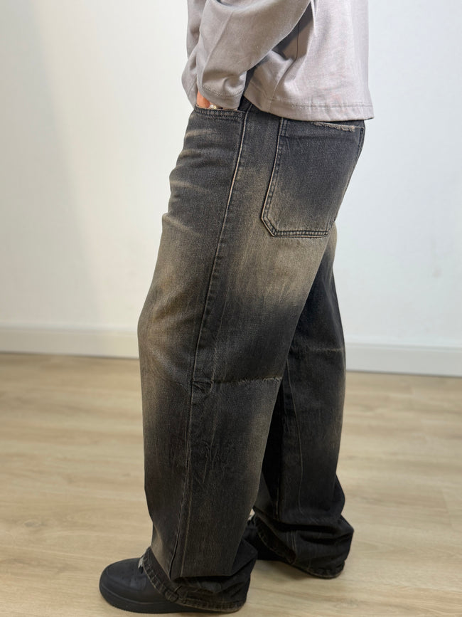 Baggy Washed Black