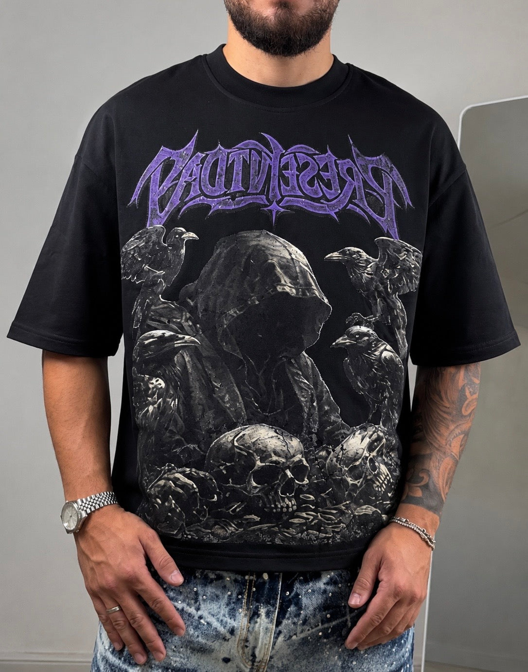 Raven Requiem Black Tee