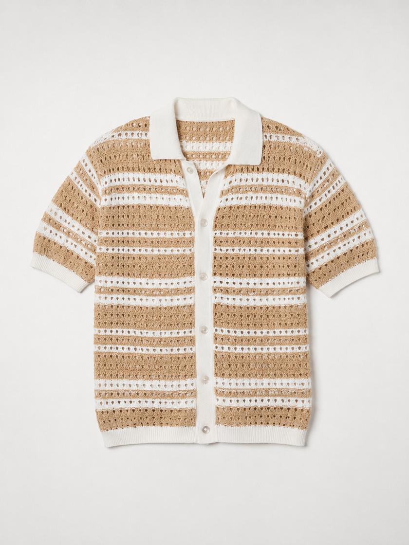 Camicia Crochet