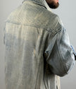 Giacca Denim Distressed