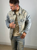 Giacca Denim Distressed